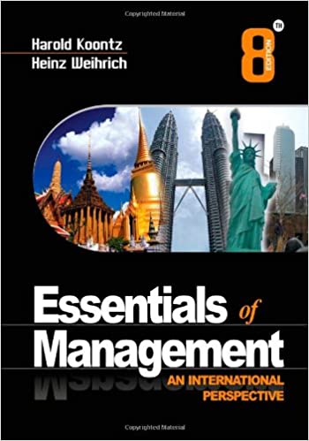 harold koontz heinz weihrich essentials of management pdf